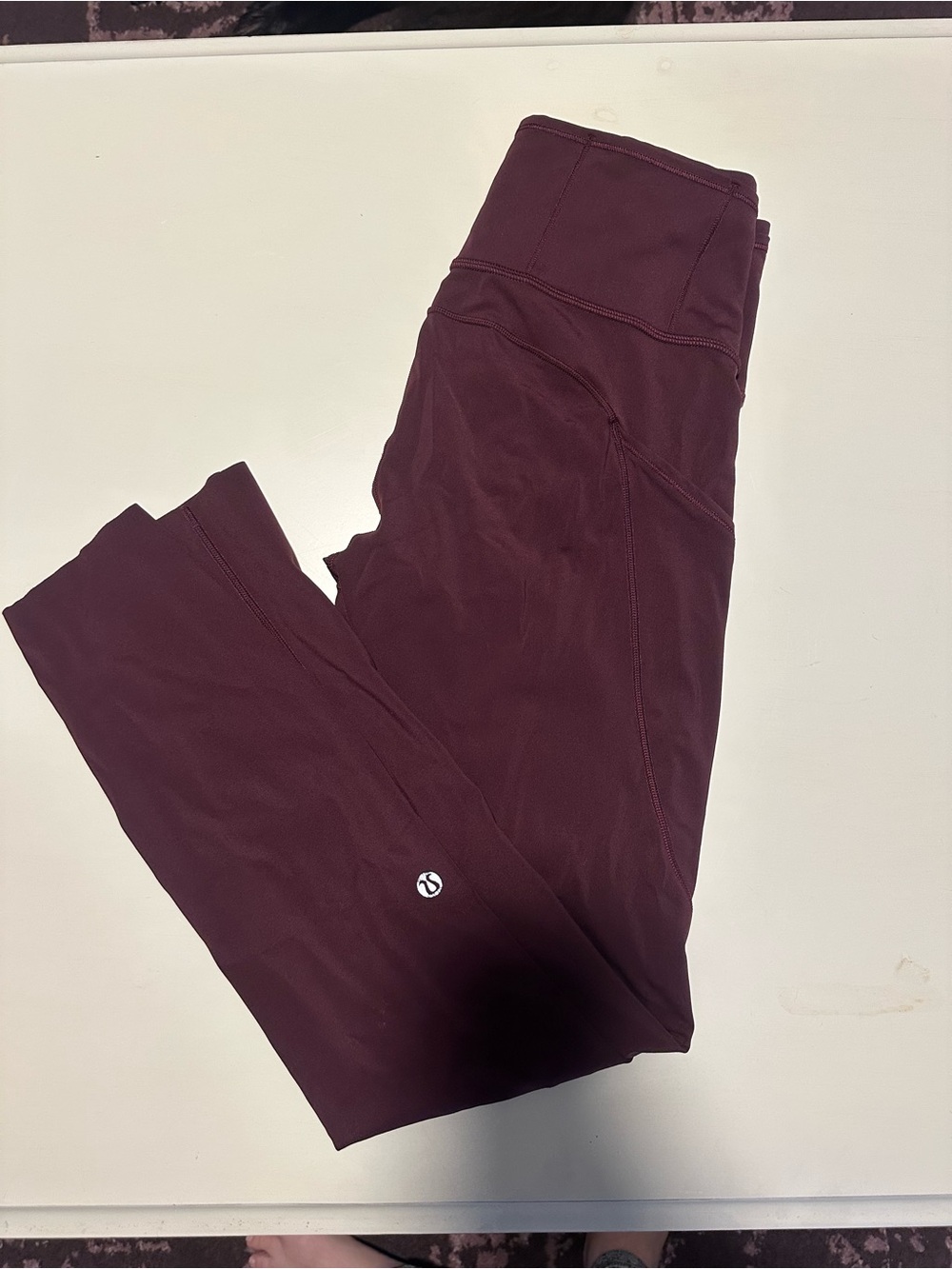 lululemon athletica Deep Burgundy High-Rise Leggings